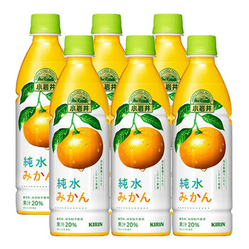 【新品2件减10元】日本原装进口 麒麟小岩井果汁饮料20%果汁含量 纯水