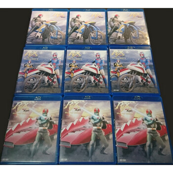新品 日本二次元动漫dvd碟片bd/蓝光-假面骑士 蒙面超人 black rx 全9
