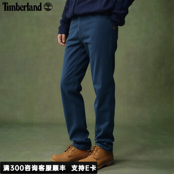 添柏岚（Timberland）男裤工装裤春秋款户外长裤运动徒步登山修身直筒男子休闲裤 宝蓝色/A6FHE433 33