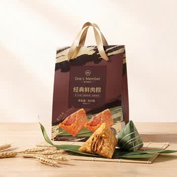 1号会员店One's Member 经典鲜肉粽 500g