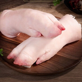 花农氏云南现杀新鲜带筋猪蹄新鲜农家土猪生猪蹄猪脚猪手鲜前蹄后蹄整