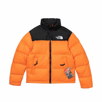 the north face北面羽绒服美版1996男女款tnf买手代购 暴力橙色 xxl
