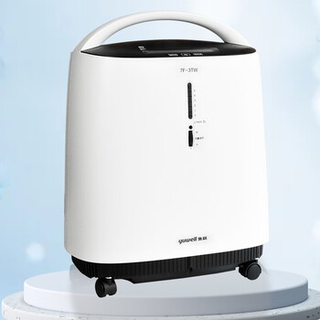 门店送货上门教学鱼跃制氧机7f3tw吸氧器家用吸氧机老人孕妇氧气机