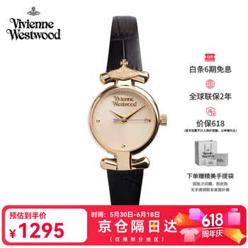 Vivienne Westwood西太后手表女士小表盘女生日礼物送女友520情人节礼物V090GDBK
