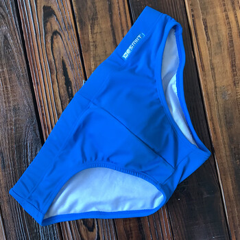 男式三角泳裤男士罩杯泳裤防尴尬柔滑弹力性感饱满低腰紧身纯色三角