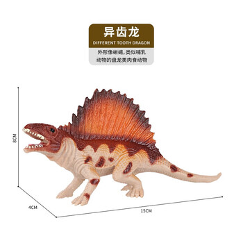 贝可麦拉（beikemaila）【精选】儿童仿真恐龙动物玩具模型早教认知过家家生日礼物男女孩 异齿龙