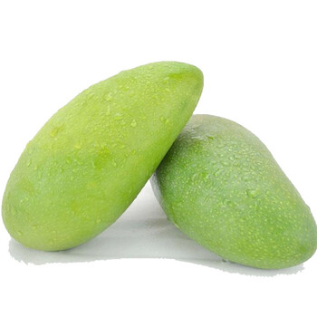 泰国进口大青芒现摘现发新鲜水果生吃脆甜芒果当季青皮芒果5斤装