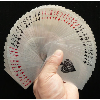 中国 澳门风云 铝合金扑克牌 整副54张 全金属 魔术配件 陈英30张