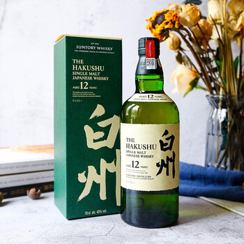 也买酒日本威士忌700ml白州12年单一麦芽威士忌700ml