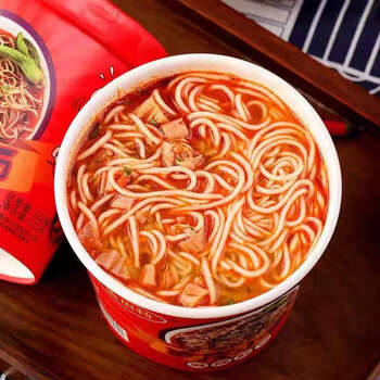 私房牛肉面桶装方便面整箱批发重庆小面网红小面便宜 重庆小面*2桶
