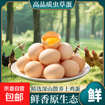 林下散养土鸡初生蛋鲜鸡蛋正宗慢养谷饲土鸡蛋现捡山鸡蛋30g-35g 土鸡蛋6枚