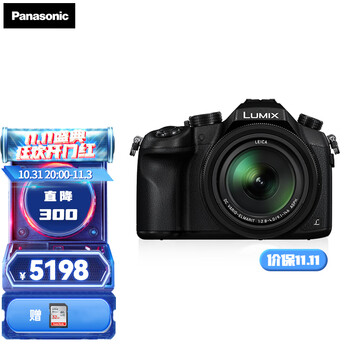 松下（Panasonic） FZ10002/FZ1000 Ⅱ长焦数码相机 16倍光学变焦家用旅游相机
