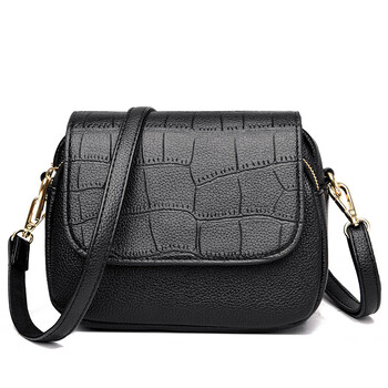 北狐品牌牛皮包包女2022新款潮软皮简约网红女秋季时尚休闲单肩斜挎包