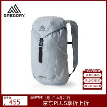 GREGORY格里高利NANO蜂鸟16L轻便徒步登山包双肩背包26年新款新色 灰芽白