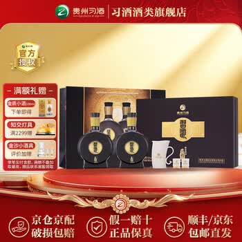 习酒窖藏1988礼盒  贵州酱香型白酒53度 节日送礼宴请 白酒礼盒2瓶 53度 500mL 2瓶 礼盒装