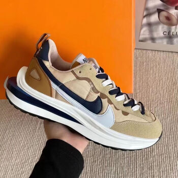 0联名双钩老爹鞋男女情侣学生休闲运动鞋跑nike 华夫3.