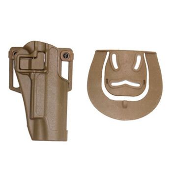 快枪套 洛套腰部战术快拔套cs野战g17m92p226 1911玩具套 1911泥色