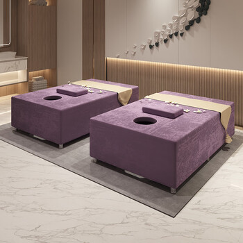 按摩床推拿床 折叠床 泰式按摩床 实木中式按摩床推拿美容spa床定制加