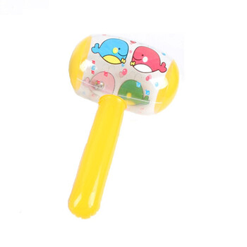 魅扣 大号充气锤子儿童玩具地摊节日活动游戏道具带铃铛小孩卡通锤