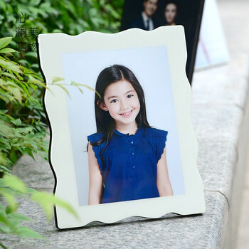 放大结婚照挂墙大韩水晶相框定制照片摆台相片制作 曲边亚米奇 30寸