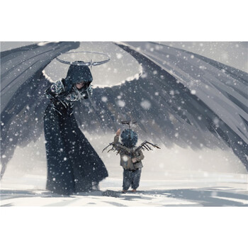 狼天影鬼刀海报冰公主海琴烟风玲云娜二次元卡通动漫贴画学生宿舍自粘