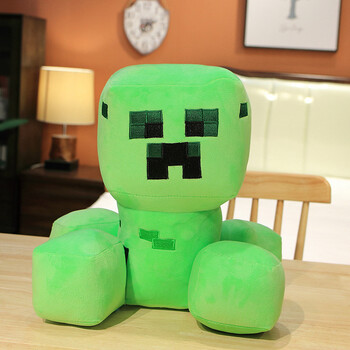 筱婵我的世界周边跨境我的世界minecraft毛绒玩具公仔炽足兽苦力怕钥