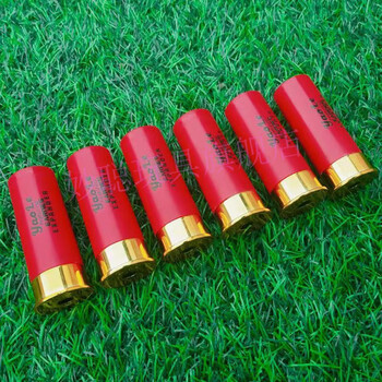 妙聪双管散弹枪喷子手炮儿童软弹枪抛壳霰弹枪蛋壳 双管喷蛋壳一组(6