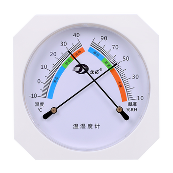 沈拓 温湿度计高精度工业家用温度计湿度计农业药店药房干湿表大棚