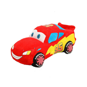 绿野客童励汽车总动员闪电麦昆小汽车瓦力公仔马斯小火车毛绒玩具影视