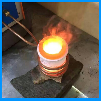 定制小型金属熔炼炉 高频炉 中频熔金银铜熔化炉 化铁炉 中频熔炼炉45