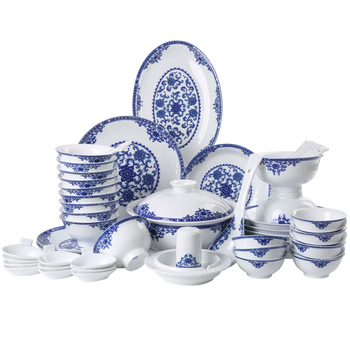 四大特点揭秘:景德镇玲珑富贵56头碗碟套装好在哪里?