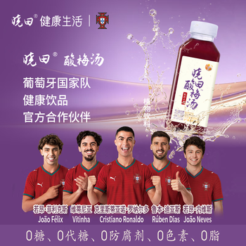 晓田 酸梅汤365ml*16瓶0防腐剂0咖啡因（新老包装随机发货）