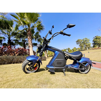 憨果熊新款哈雷电动越野摩托车宽轮60v锂电池电瓶车成人两轮电动车eec