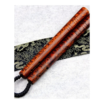 蛇纹木双节棍双截棍高硬度木棍送礼收藏