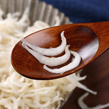 银鱼干 野生银鱼干500g小银鱼仔无盐淡晒干货海鲜面条鱼