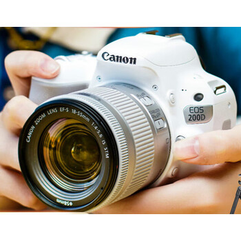 佳能(canon) 全新200d2 ii二代 100d入门级单反学生款 照相机数码高清