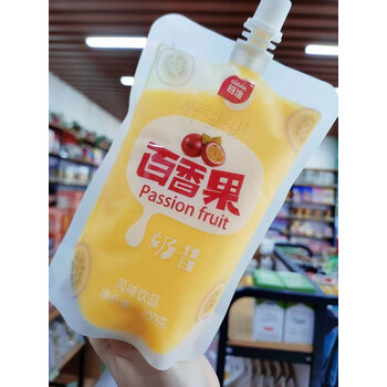 云舵芒果奶昔饮品袋装猕猴桃百香果果味饮料整箱夏季 百香果奶昔3袋