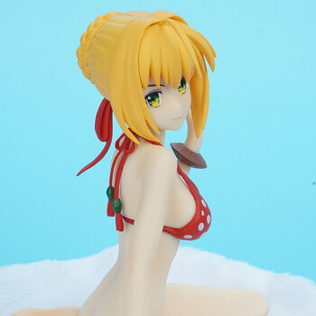 明画 泳装贞德 尼禄水着 塞巴 saber 命运动漫美少女手办 泳装尼禄