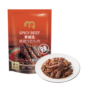 麦臻选麻辣冷吃牛肉 450g