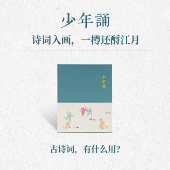 《少年诵》笔记本 诗词入画 一樽还酹江月 2019年Notebook 读库 《少年诵》