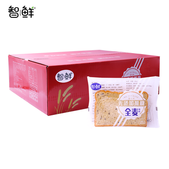 智鲜全麦代餐 全麦芝麻吐司面包