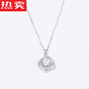 项链女天鹅莫桑钻饰品感轻奢小众吊坠女首饰银饰 653033xp【图片 价格