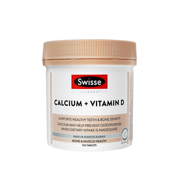 澳洲swisse钙片中老年人腰腿痛腿抽筋骨质疏松成人补钙维生素d柠檬酸