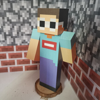 我的世界猪神皮肤模型dream实体303him周边物品节日礼物 george(头手