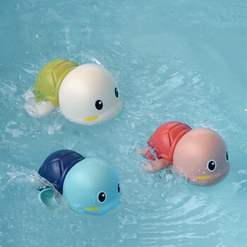 宝宝洗澡玩具戏水小乌龟会游泳儿童玩水神器婴儿沐浴男孩女孩网红新款