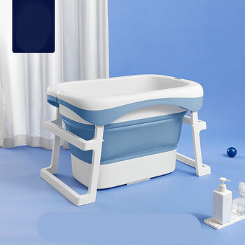 赞璐桐婴儿洗澡盆新生儿童折叠洗澡桶宝宝浴盆游泳泡澡浴桶可坐用品