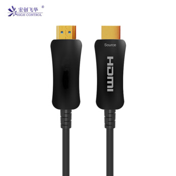 宏创飞华 HC-QX系列工程级光纤HDMI线2.0版 4k高清无损传输 LED拼接大屏连接线 工程级HDMI光纤线 5米