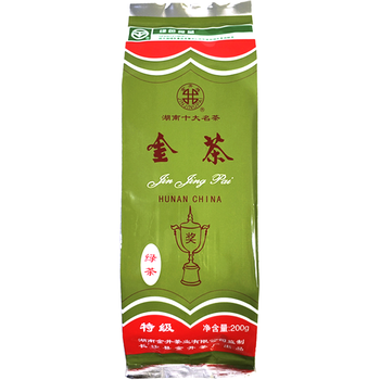 2021年雨前新茶金井牌特级绿茶200克办公礼佳品金井名茶金井牌特级