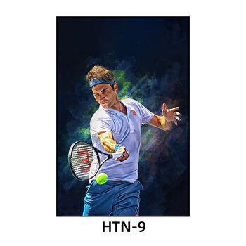 装饰画纳达尔海报壁画 htn-9 40*60 配件包 黑色框(其他框色联系客服)