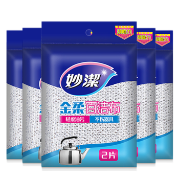 妙洁金柔百洁布5包10片装价格历史走势和销量趋势分析